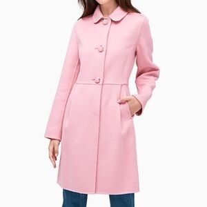 - Kate Spade Wool Pink Coat